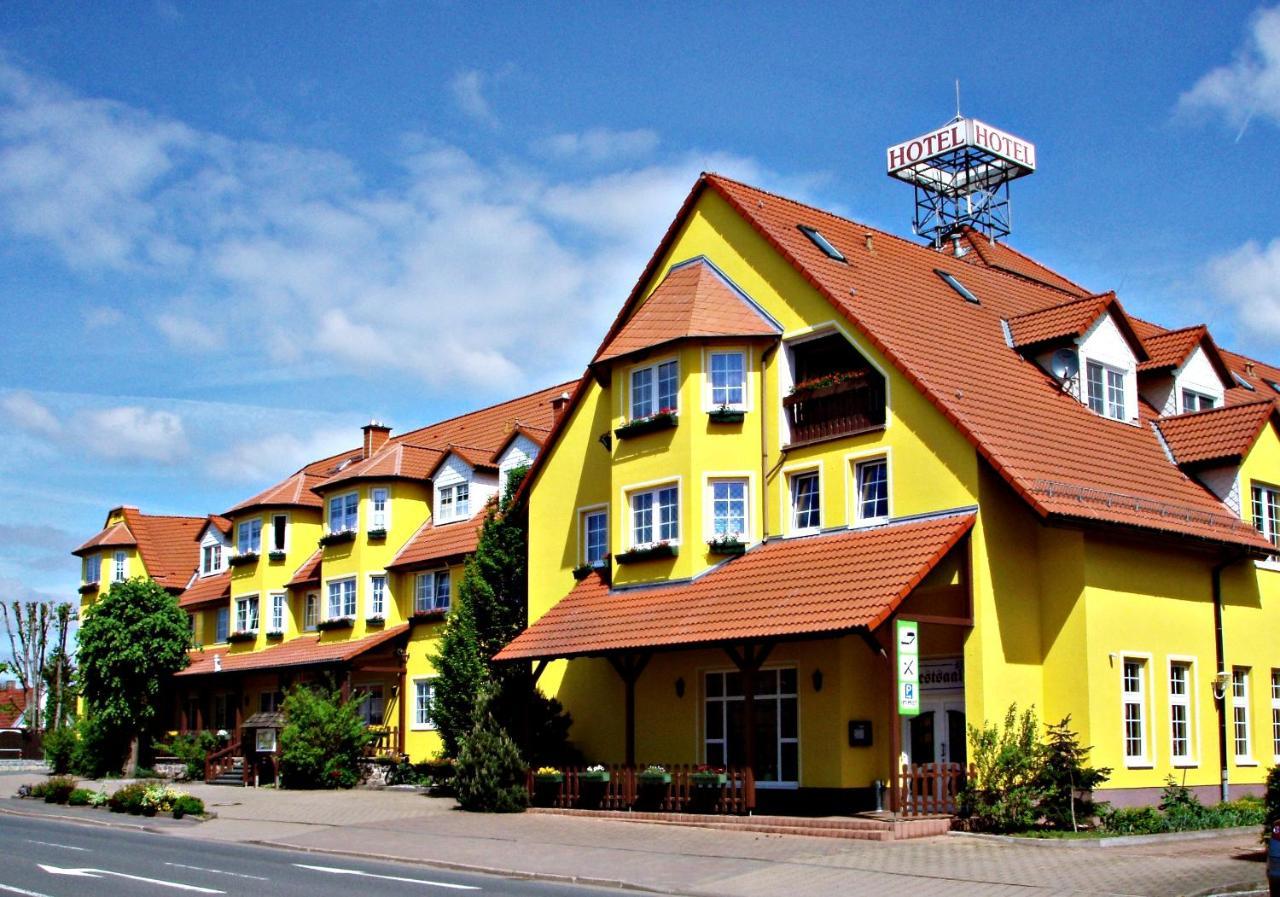 נורדהאוזן Landgasthof Zur Goldenen Aue מראה חיצוני תמונה