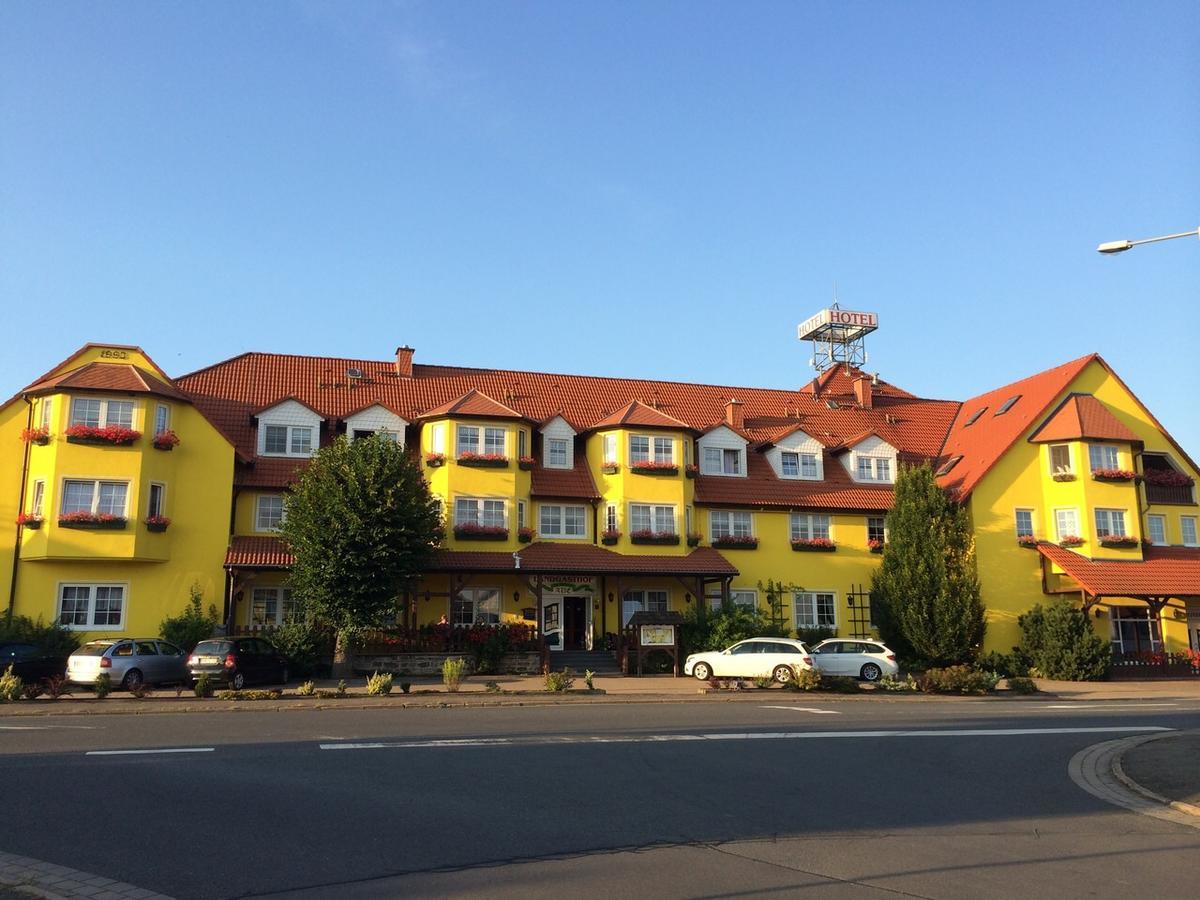 נורדהאוזן Landgasthof Zur Goldenen Aue מראה חיצוני תמונה